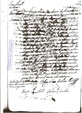 Assento de casamento de José Manoel de Moraes e Maria Thereza (05.11.1802)